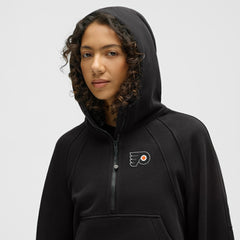 NHL Philadelphia Flyers lululemon Women's Scuba Oversized Half-Zip Hoodie - Black