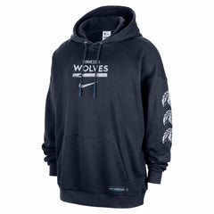 Minnesota Timberwolves Courtside Club Premium Hoodie Navy