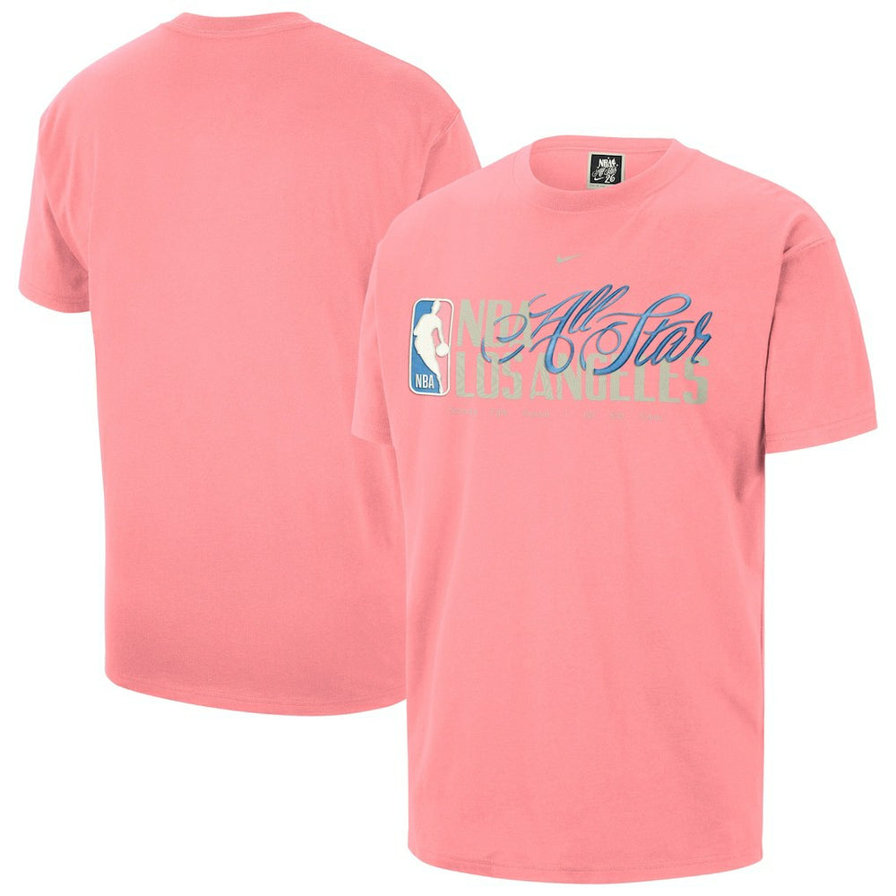 2026 NBA All-Star Game Max90 Wordmark T-Shirt Pink