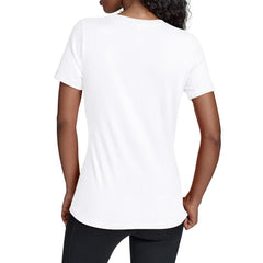 Miami Dolphins Starter Women's Groovy Script V-Neck T-Shirt White