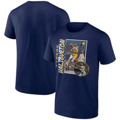 Tyrese Haliburton Indiana Pacers '90s Player Graphic T-Shirt Navy