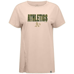Athletics Levelwear Women's Influx Protect W T-Shirt - Khaki T-shirts