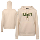 Toronto Blue Jays Levelwear Women's Adorn Protect W Pullover Hoodie - Khaki Hoodies