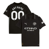 Manchester City Youth 2025/26 Away Replica Custom Jersey Black sale