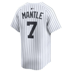 MLB Mickey Mantle New York Yankees Nike Home Limited Player Jersey - White