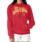 Tampa Bay Buccaneers Starter Women's Fireworks Fleece Pullover Hoodie Red