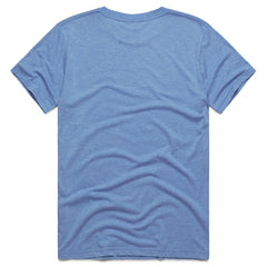 Los Angeles Chargers Homage Youth Charger Power Tri-Blend T-Shirt Powder Blue