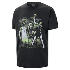 Victor Wembanyama San Antonio Spurs Unisex Athlete T-Shirt Black
