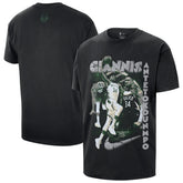 Giannis Antetokounmpo Milwaukee Bucks Unisex Athlete T-Shirt Black