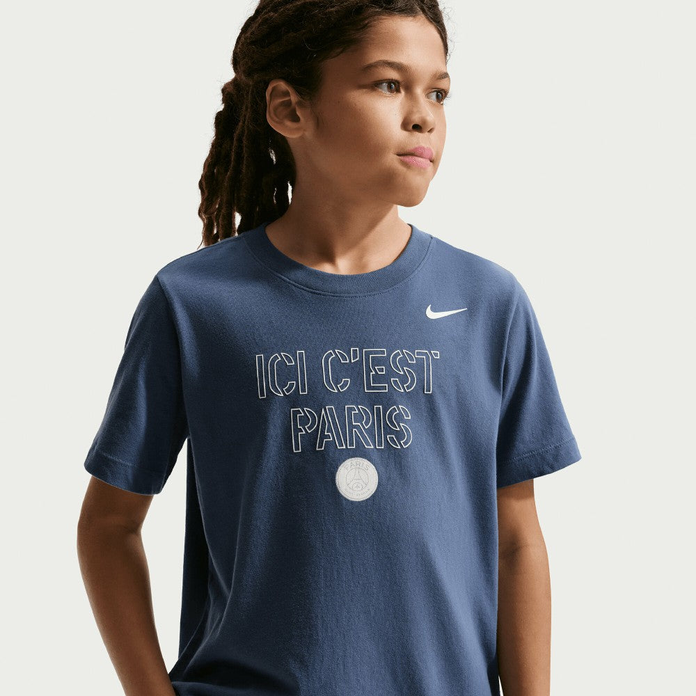 Paris Saint-Germain Youth Team Pride T-Shirt Blue