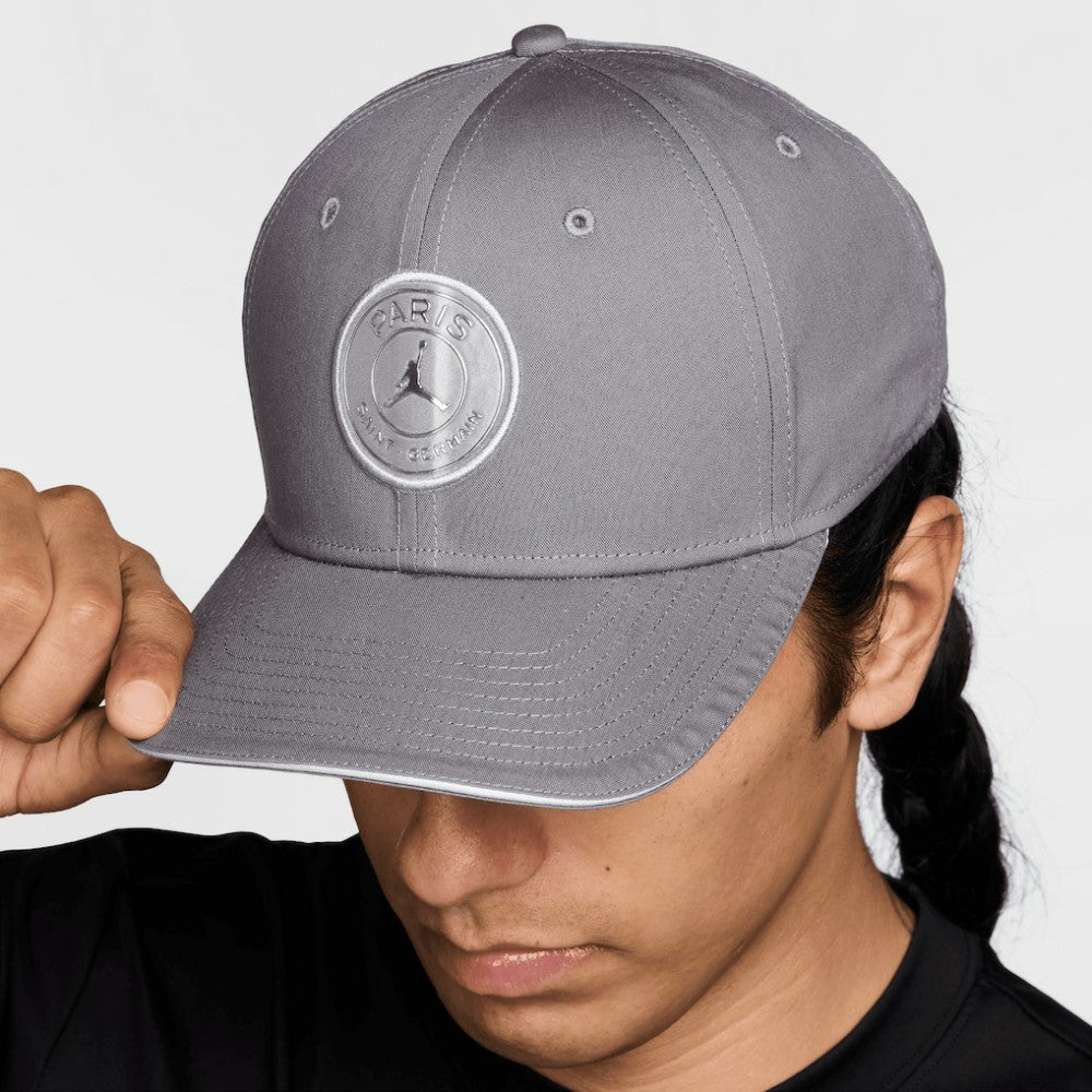 Paris Saint-Germain Jordan Brand Unisex Rise Flex Hat Gray