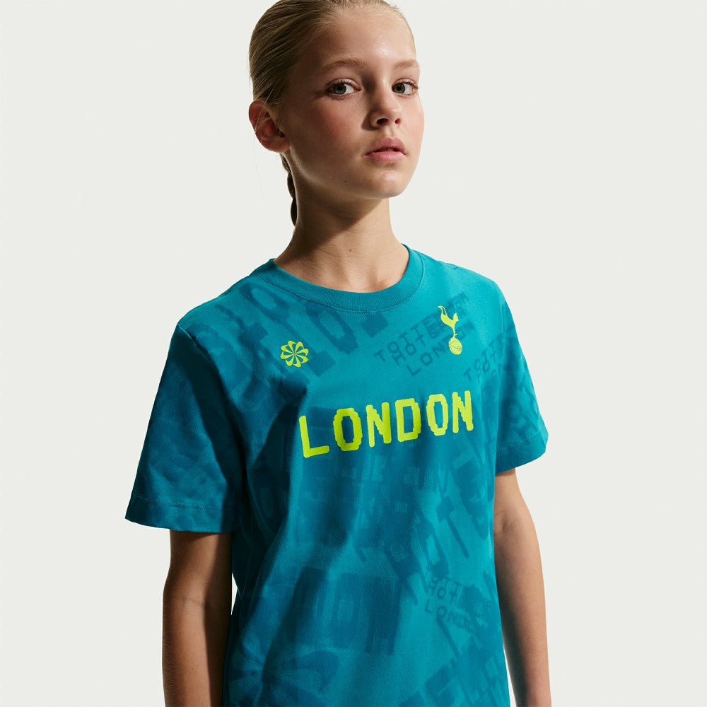 Tottenham Hotspur Youth 2025/26 London T-Shirt Blue