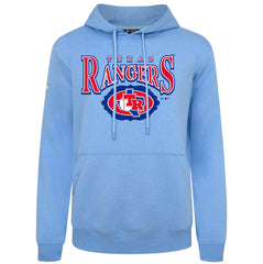 Texas Rangers Levelwear Lone Star Podium Pullover Hoodie - Light Blue Hoodies