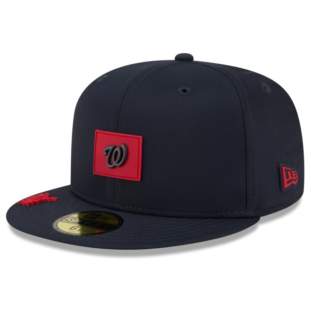 Washington Nationals New Era 2026 Clubhouse 59FIFTY Fitted Hat - Navy Hats
