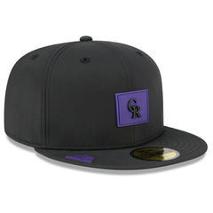 Colorado Rockies New Era 2026 Clubhouse 59FIFTY Fitted Hat - Black Hats