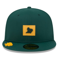 Athletics New Era 2026 Clubhouse 59FIFTY Fitted Hat - Green Hats
