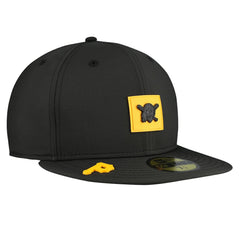 Pittsburgh Pirates New Era 2026 Clubhouse Alternate 59FIFTY Fitted Hat - Black Hats
