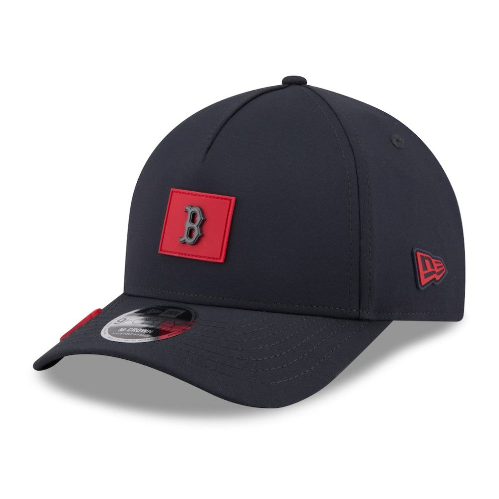 Boston Red Sox New Era 2026 Clubhouse 9FORTY A-Frame Adjustable Hat - Navy Hats