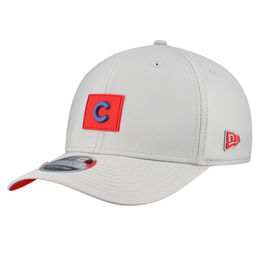 Chicago Cubs New Era 2026 Clubhouse 9SEVENTY Adjustable Hat - Gray Hats