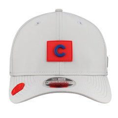 Chicago Cubs New Era 2026 Clubhouse 9SEVENTY Adjustable Hat - Gray Hats
