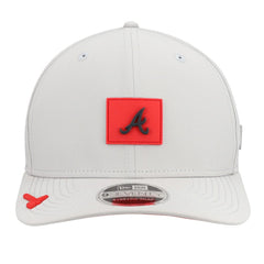 Atlanta Braves New Era 2026 Clubhouse 9SEVENTY Adjustable Hat - Gray Hats