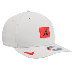 Atlanta Braves New Era 2026 Clubhouse 9SEVENTY Adjustable Hat - Gray Hats