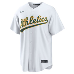 MLB Athletics Nike Home Replica Jersey - White