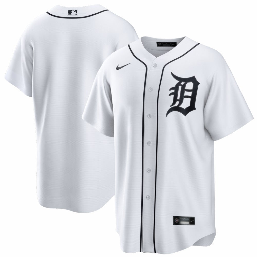 MLB Detroit Tigers Nike Home Replica Jersey - White