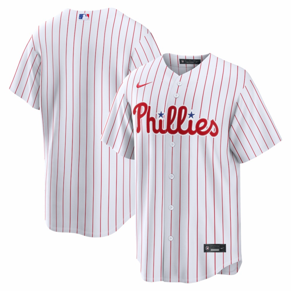 MLB Philadelphia Phillies Nike Home Replica Jersey - White