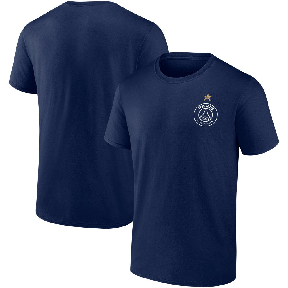 Paris Saint-Germain 2025 Champions League Winners Eiffel Star T-Shirt Navy shop