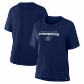 Dallas Cowboys Women's Fade Legacy T-Shirt Navy