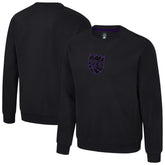 Sacramento Kings Stadium Essentials Unisex Club Level Chenille Sweatshirt Black