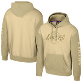 Los Angeles Lakers Stadium Essentials Unisex Rafters Burst Hoodie Khaki
