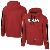 Miami Heat Stadium Essentials Unisex City Star Hoodie Red
