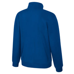 New York Knicks Stadium Essentials Unisex Varsity Trainer Quarter-Zip Pullover Blue