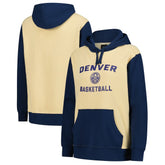 Denver Nuggets Stadium Essentials Women's Rafters Road Trip Hoodie Cream