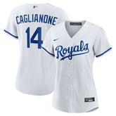 MLB Jac Caglianone Kansas City Royals Nike Women's Home Replica Jersey - White