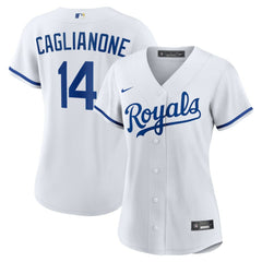 MLB Jac Caglianone Kansas City Royals Nike Women's Home Replica Jersey - White