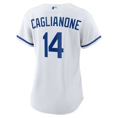 MLB Jac Caglianone Kansas City Royals Nike Women's Home Replica Jersey - White