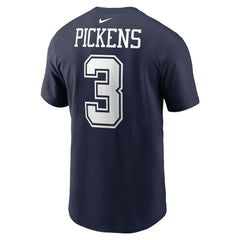 George Pickens Dallas Cowboys Name & Number T-Shirt Navy