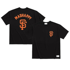 San Francisco Giants Madhappy x MLB Unisex Heavyweight T-Shirt - Black T-shirts