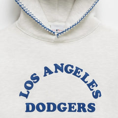 Los Angeles Dodgers Madhappy x MLB Unisex Heavyweight Fleece Hoodie - Heather Gray Hoodies