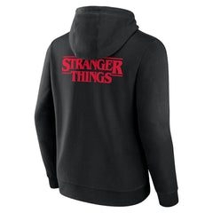 Arizona Diamondbacks Stranger Things Logo Lockup Pullover Hoodie - Black Hoodies