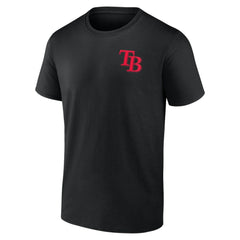 Tampa Bay Rays Stranger Things Graphic T-Shirt - Black T-shirts