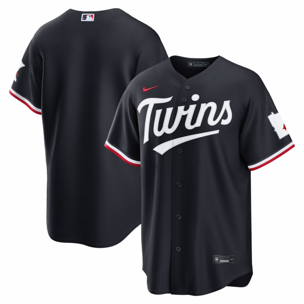 MLB Minnesota Twins Nike Alternate Stadium Jersey - Navy