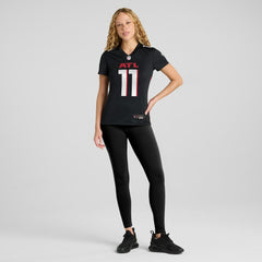 NFL Jalon Walker Atlanta Falcons Women's Team Game Jersey - Black