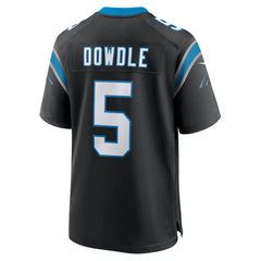 NFL Rico Dowdle Carolina Panthers Team Game Jersey - Black