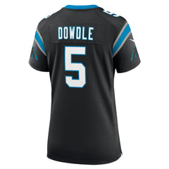 NFL Rico Dowdle Carolina Panthers Women's Team Game Jersey - Black