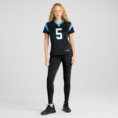 NFL Rico Dowdle Carolina Panthers Women's Team Game Jersey - Black