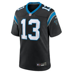 NFL Hunter Renfrow Carolina Panthers Team Game Jersey - Black